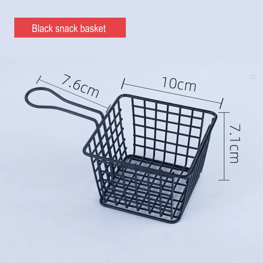 panier à frites en acier inoxydable pour aliments frits - vue 8 sur 14