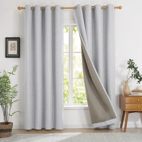 Rideau occultant sur mesure extra long antibruit moderne - vue 3 sur 10