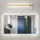 Adjustable nordic wall light in wood and metal minimalist