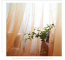 Voilage tulle dégradé moderne léger pour salon chambre