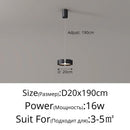 Italian minimalist style adjustable LED chandelier for modern decor
