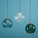 Modern minimalist glass LED chandeliers nordic design