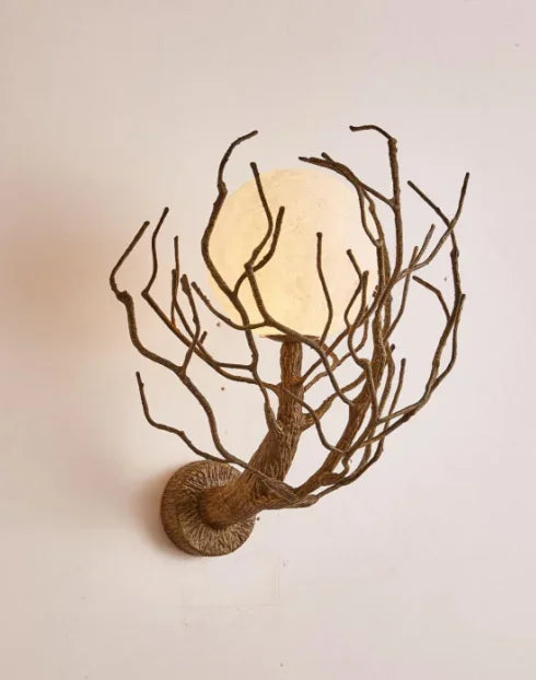 Vintage branch LED chandelier unique indoor decoration