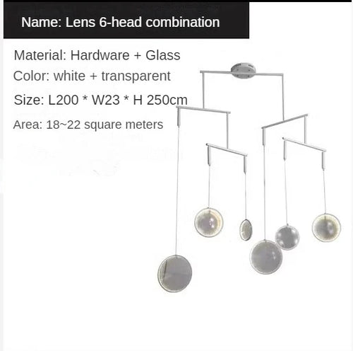 luminaire minimaliste moderne miroir convexe créatif en verre - vue 9 sur 9