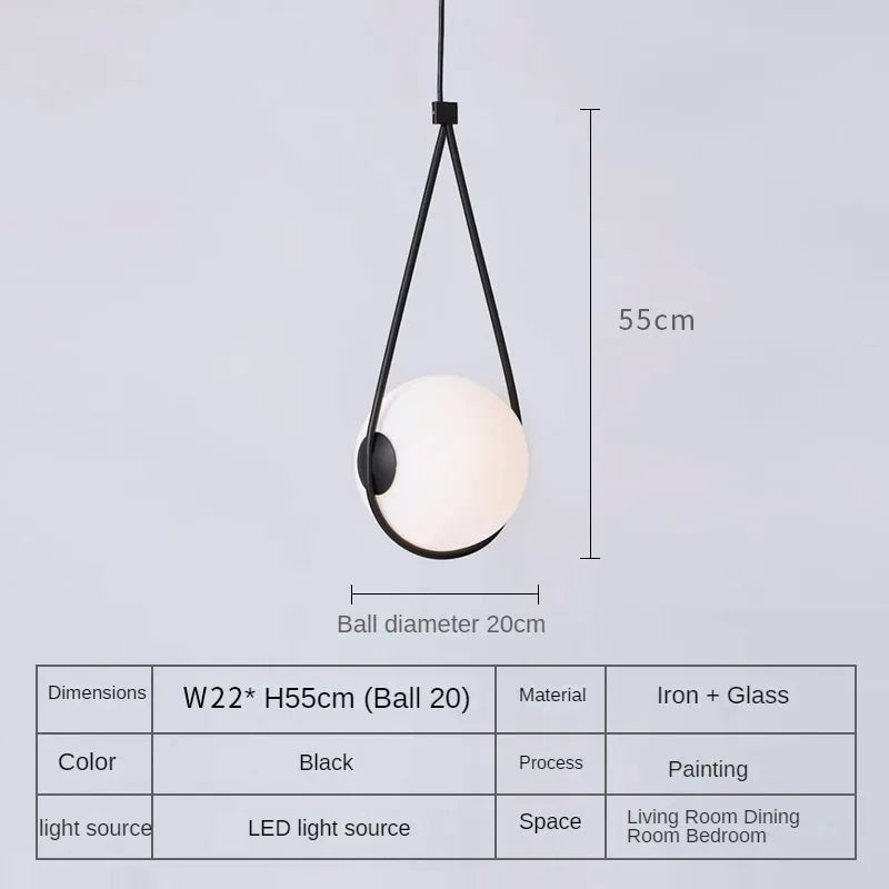 Creative minimalist design chandelier for modern interiors