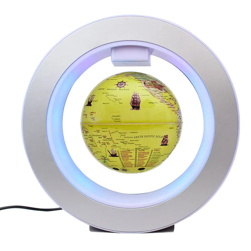 Magnetic levitation globe decoration living room black technology novel high-end decorative gifts with hand gifts, - vue 9 sur 13