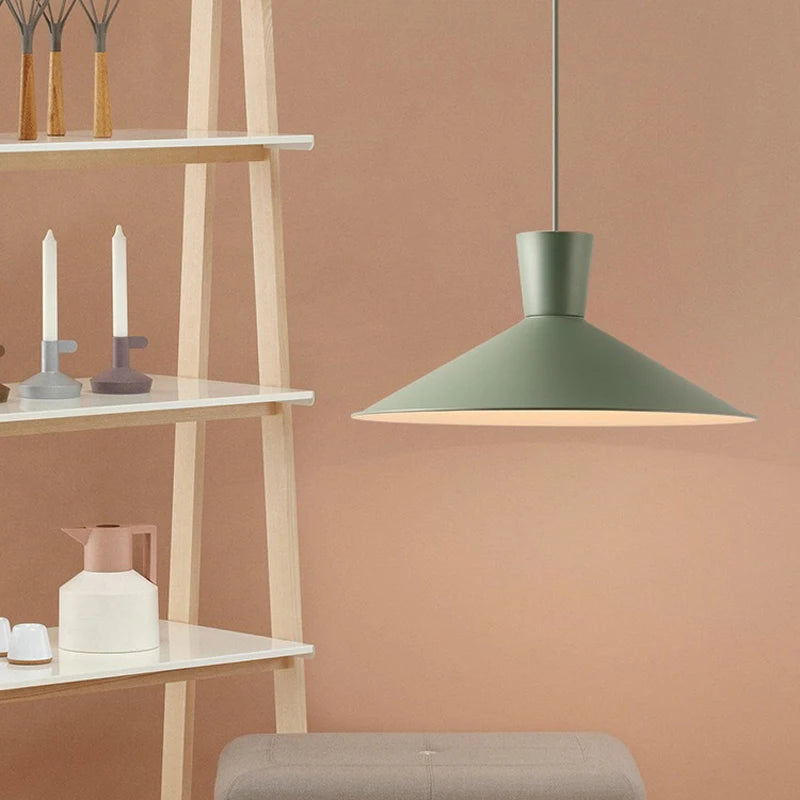 Modern Macarons Pendant Ceiling Lights, Nordic Designer Suspension Lamp for Kitchen Islands, Dining Tables, Bar Restaurant Decor - vue 4 sur 6