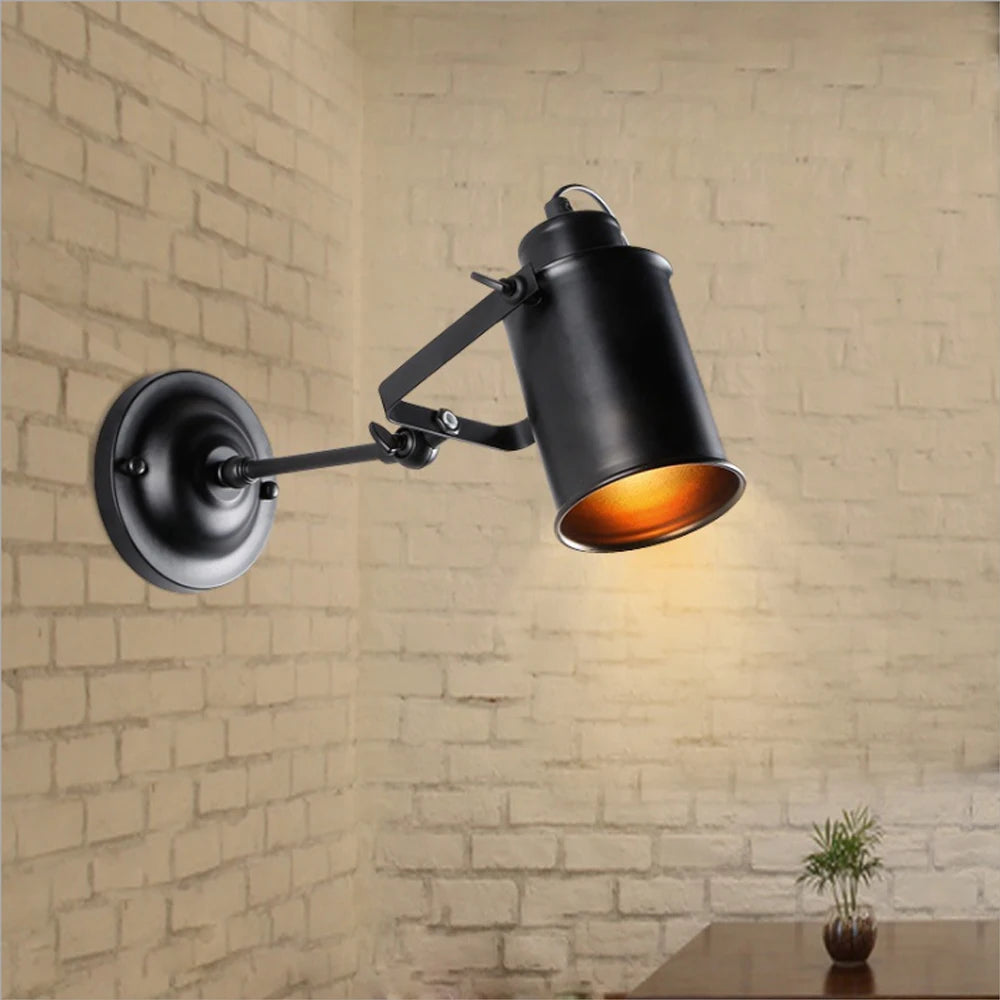 Spot plafond rétro intérieur ajustable style industriel - vue 7 sur 7