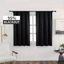 Rideau occultant court moderne pour cuisine chambre salon