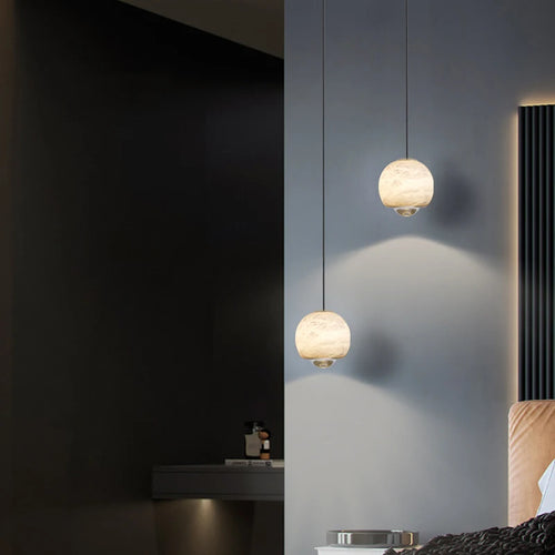 Suspension en marbre design moderne luxueux