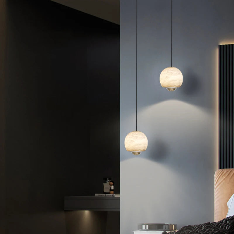 Suspension en marbre design moderne luxueux