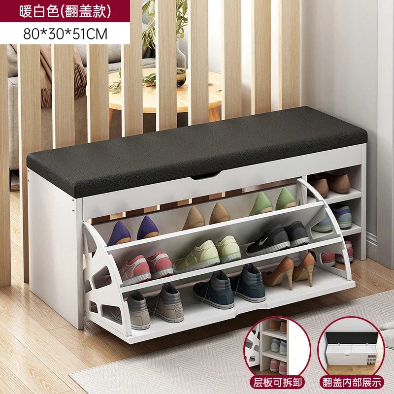 armoires à chaussures modernes de rangement vertical design japonais - vue 20 sur 21