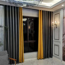 Rideau style nordique moderne occultant plissé salon chambre