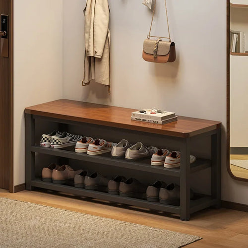Long Stool, Long Stool, Shoe Change Stool At The Door of The Home, Can Sit in The Gym, Lounge Area, Long Bench, Bathroom - vue 2 sur 11