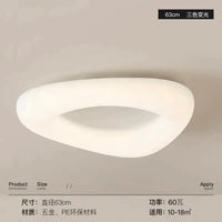Modern acrylic ceiling light with minimalist nordic design