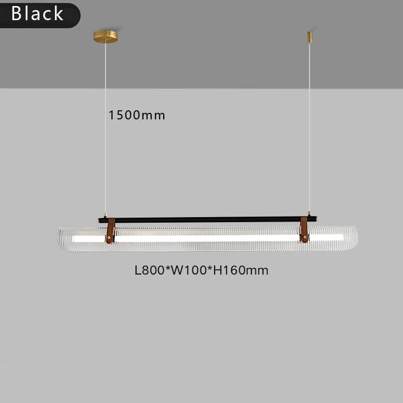 Nordic tricolour designer pendant light for contemporary spaces - vue 10 sur 12