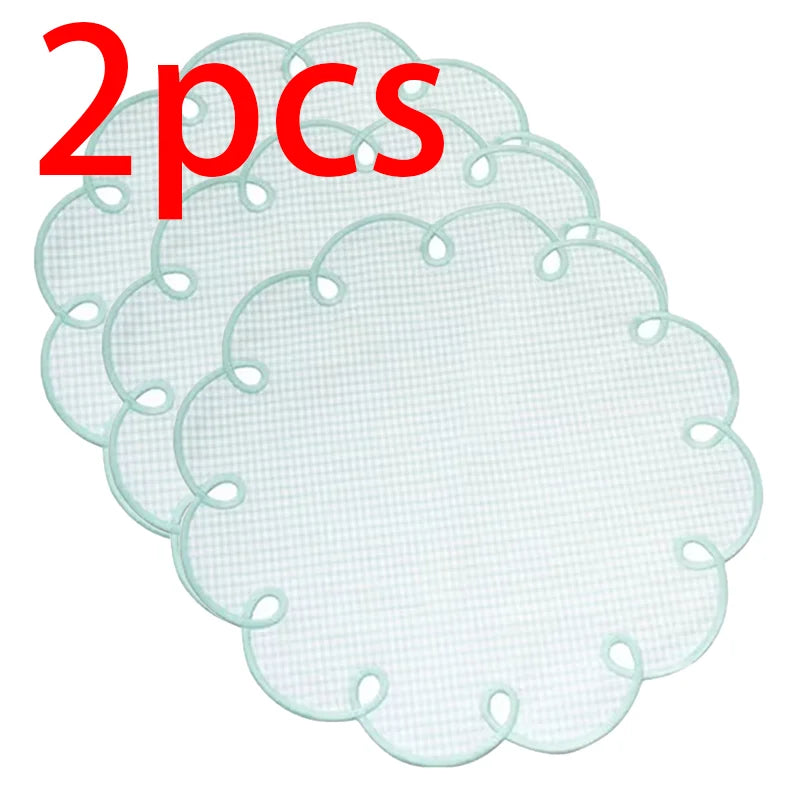 Set de table coton brodé style rétro romantique