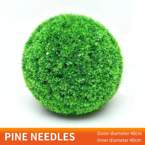 boule de gazon artificiel décoration intérieure plante verte