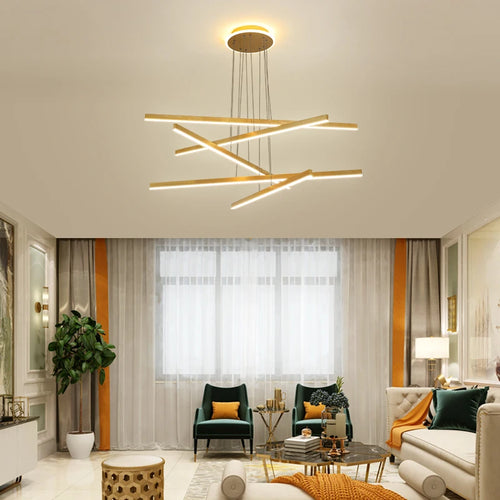 plafonnier led en aluminium 	 design décoratif