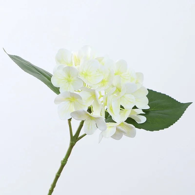 branche d'hortensia artificielle bouquet de fleurs décoratif - vue 11 sur 14