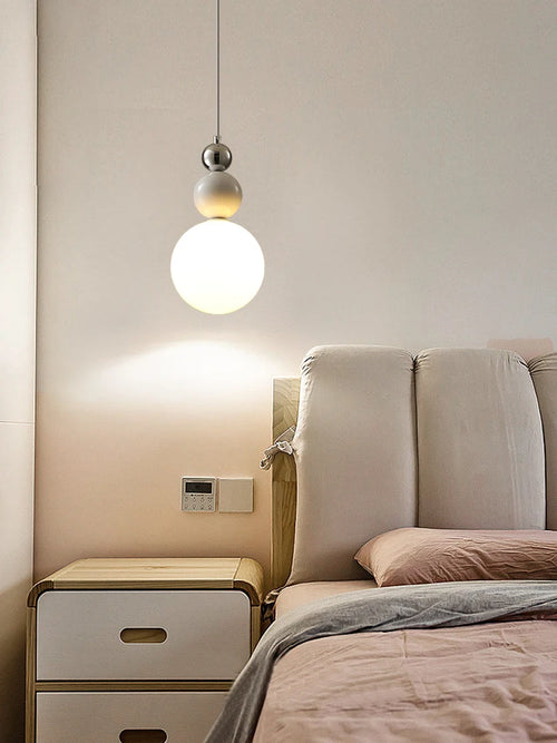 lustre nordique moderne en forme de gourde créative pour intérieur - vue 2 sur 12