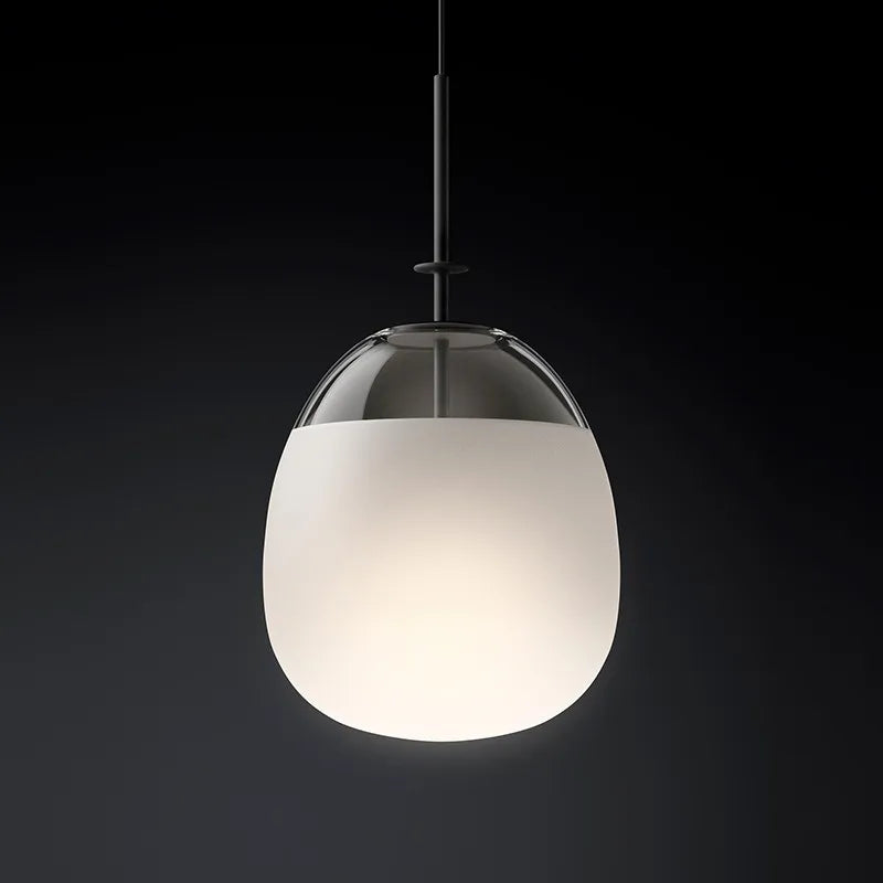suspension tempo lampe en verre pour restaurant et hôtel - vue 7 sur 9