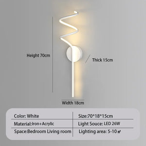 applique murale led moderne pour décoration intérieure élégante