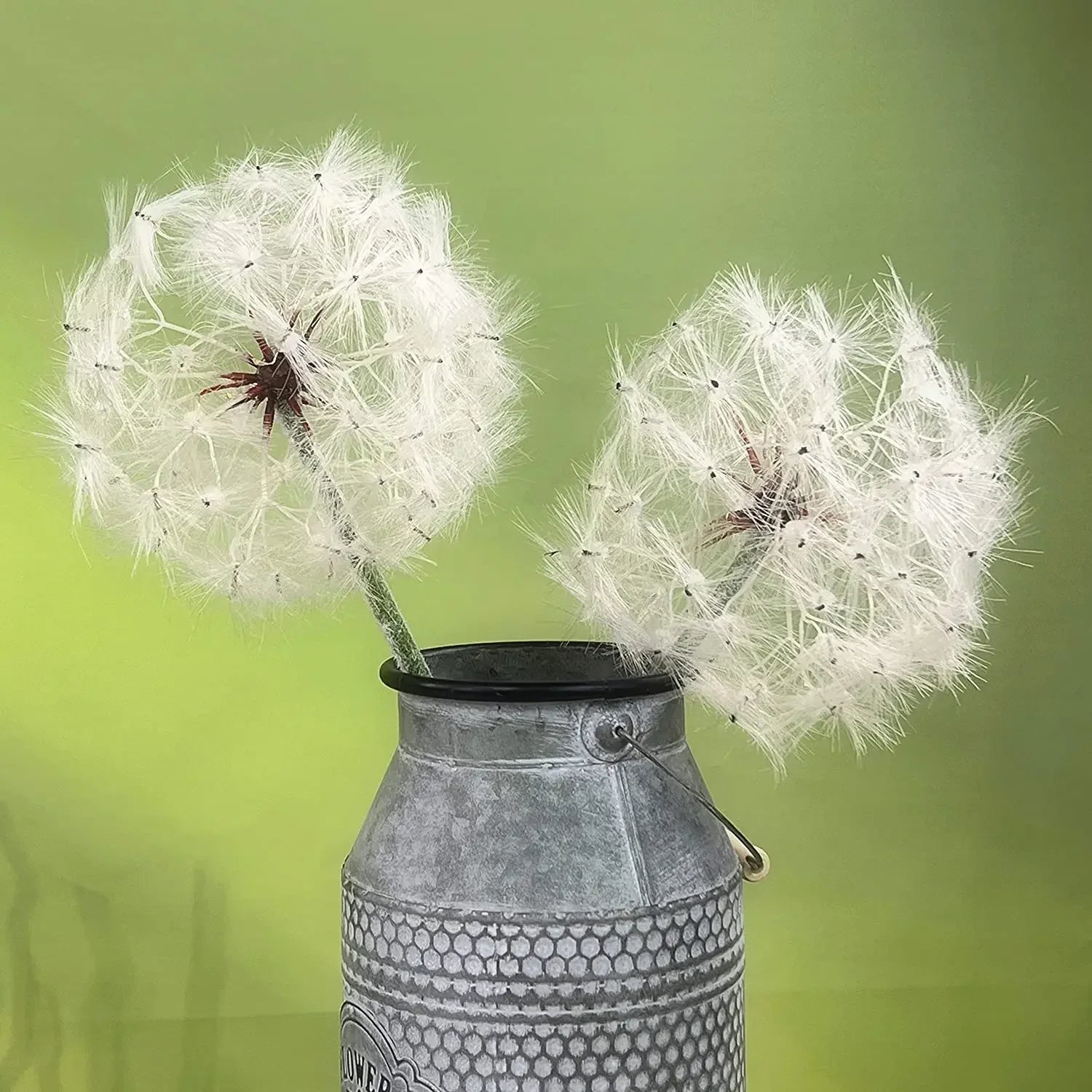 (2 Pcs)Artificial Dandelion Flower, Giant Faux Dandelion Flowers Artificial Dandelion Flowers for Home Decoration