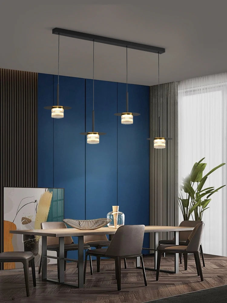 suspension à led nordique pour décoration intérieure moderne - vue 5 sur 12