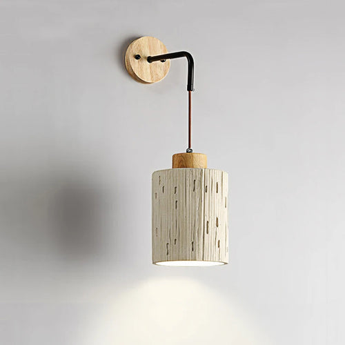 Japanese wabi sabi wall light nordic minimalist style - vue 2 sur 8
