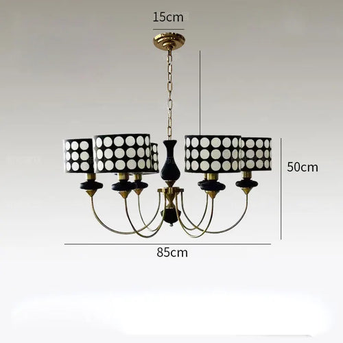 Lustres Cuivre Fer Moderne Salles Hôtel Intérieure Déco Éclairage - vue 13 sur 12