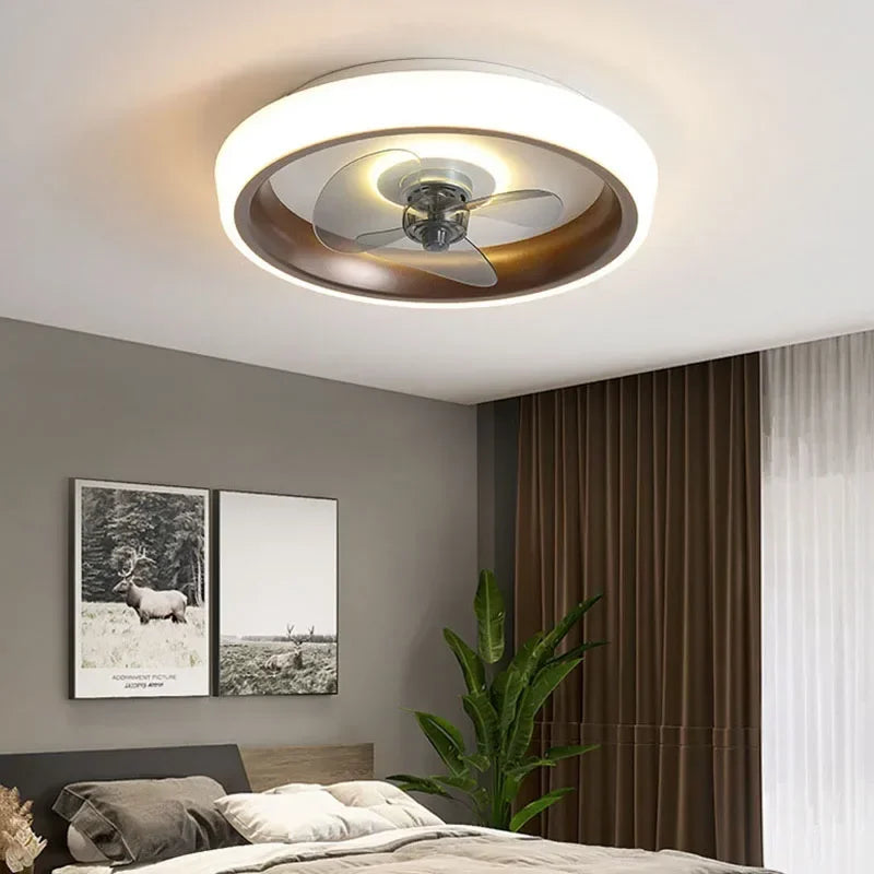 ventilateur silencieux à lames invisibles avec éclairage intégré - vue 2 sur 12
