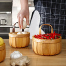 Kitchen Organizer Basket for Ginger Garlic and Onion Storage, Wall Hanging, Cute Small Basket, Storage Box