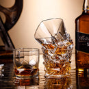 Verre whisky gravé style old fashioned classique