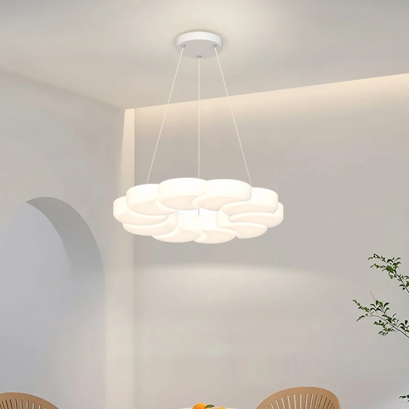 plafonnier led moderne en cristal pour intérieur élégant - vue 7 sur 9