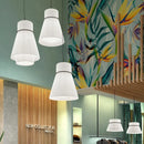 Modern wabi-sabi fabric pendant light for interior decoration