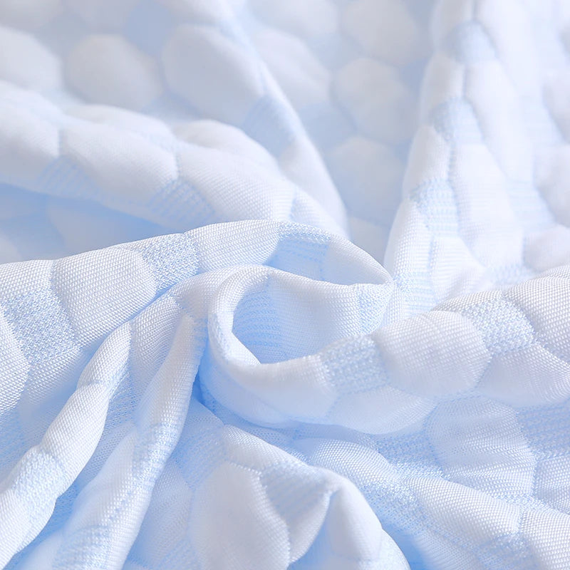 EU Size 35% Bamboo Fiber 65% Polyester , cooling feeling , 30cm Protective Height, Mattress Pad Protector - vue 3 sur 7
