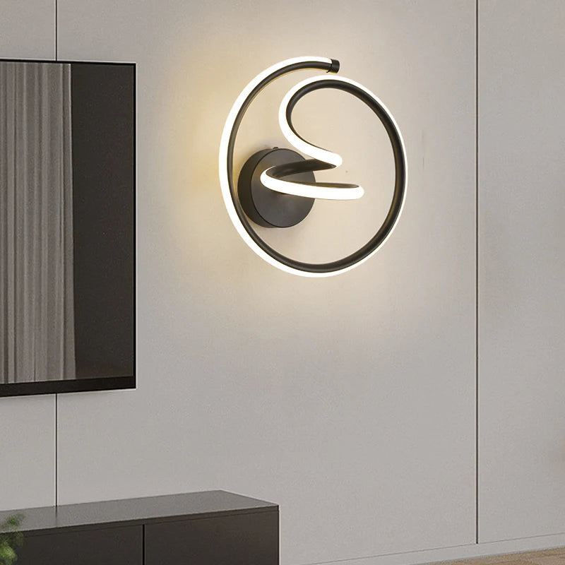 applique led minimaliste pour tête de lit et mur tv - vue 8 sur 8