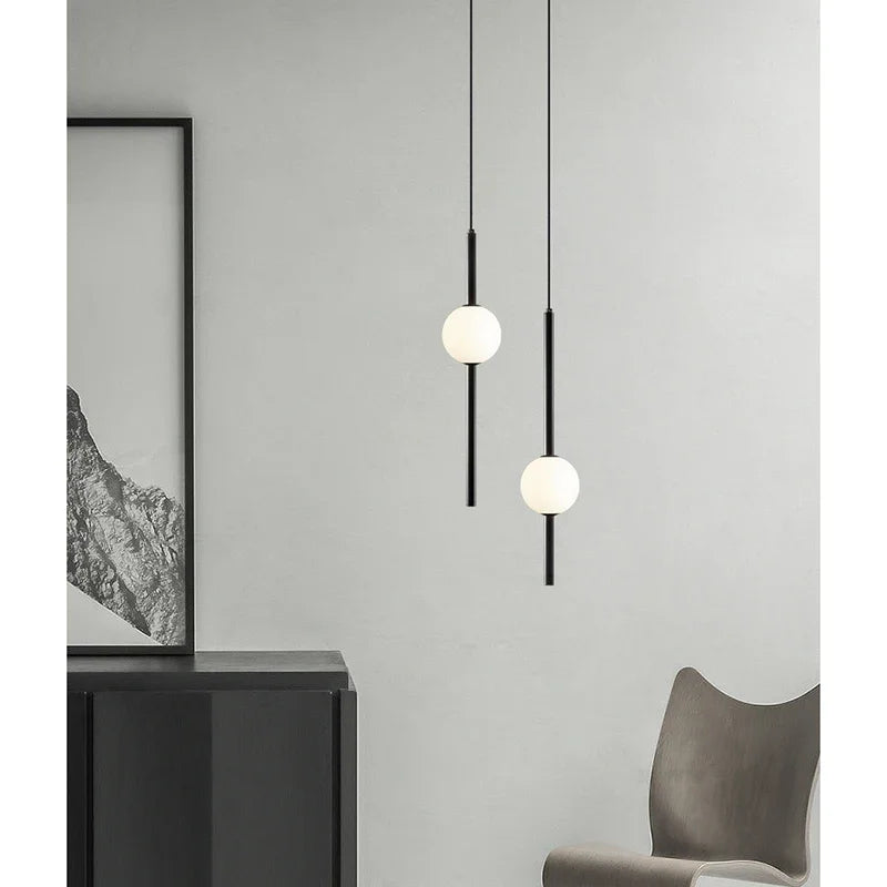 Lamp Gold Elegant Pendant Light, Modern 1-Light Ceiling Hanging Light Fixture In Gold Finish ,ideal For Bedroom Living Room, Bu - vue 5 sur 10