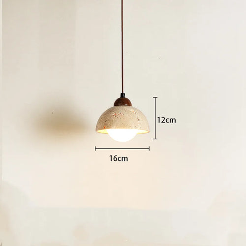 suspension sandyha rétro led créative petite pierre trou - vue 7 sur 15