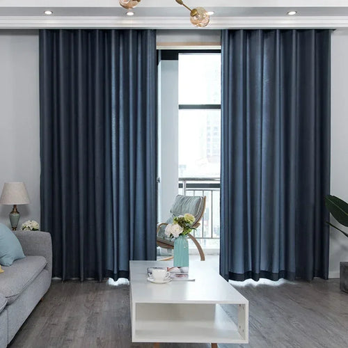 Voilage tulle semi froissé moderne pour salon chambre