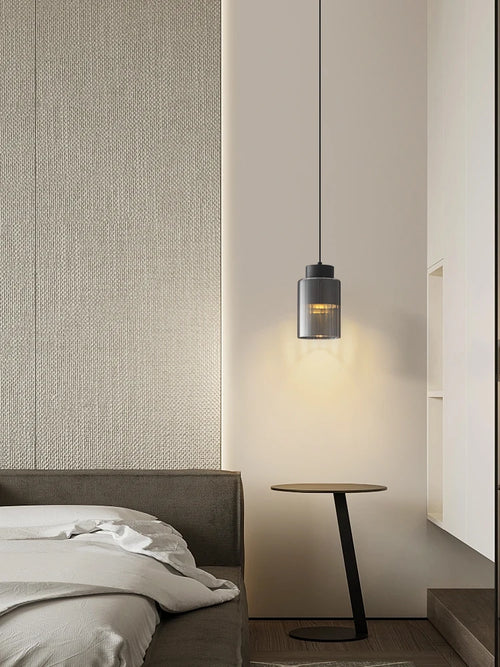 suspension moderne en cuivre pour éclairage créatif luxe - vue 3 sur 8