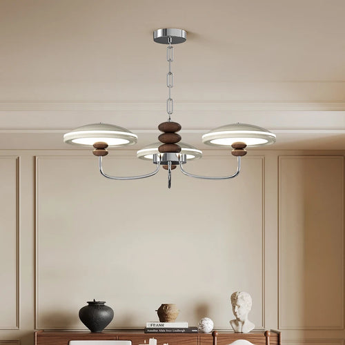 lustre rétro haut de gamme en coque d'oeuf américain style médiéval - vue 5 sur 8