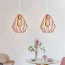 Modern nordic style minimalist industrial iron pendant light