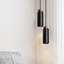 Nordic minimalist cylindrical LED pendant light