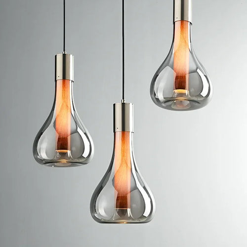 lampe à poser nordique moderne en verre design élégant pour décoration - vue 4 sur 10