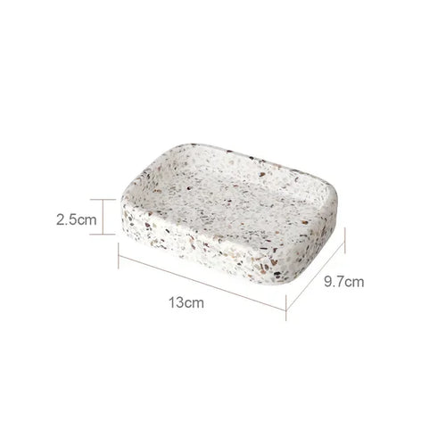 distributeur de savon en pierre naturelle pour salle de bain décorative - vue 11 sur 14