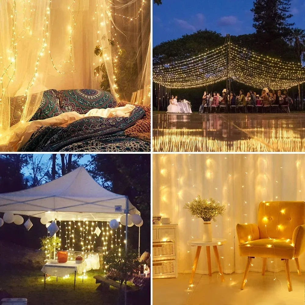 guirlande lumineuse LED pour Noël mariage et fêtes - vue 6 sur 6