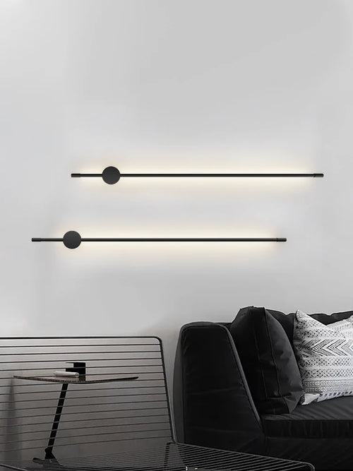 Minimalist modern nordic designer wall light - vue 5 sur 12