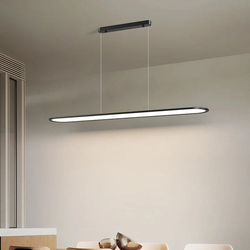 Modern minimalist LED chandelier for Nordic decor - vue 3 sur 12